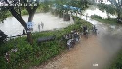 Detik-detik Tenggelamnya Remaja di Bendungan Sungai Desa Tanjung Terekam CCTV