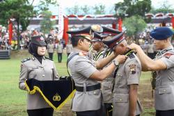 1.079 Bintara Baru di SPN Purwokerto Dilantik, ini Pesan Kapolda Jateng