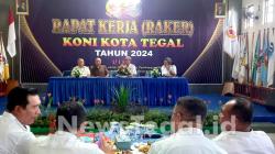 Raker KONI Kota Tegal Targetkan Satu Cabor Satu Emas di Porprov Jateng