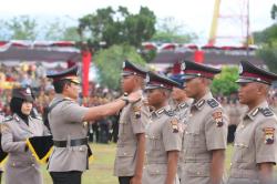 Kapolda Jateng Lantik 1.079 Bintara Polri, 475 dari Polda Papua