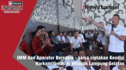 Polres Lampung Selatan, Aparatur dan IMM Kalianda Bersinergi Tingkatkan Keamanan Wilayah