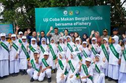 Cegah Stunting, eFishery Dukung Program Makan Bergizi Gratis di Medan