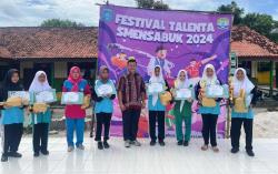 Kembangkan Bakat Siswa, SMPN 1 Lubuk Besar Gelar Festival Talenta Smensabuk 2024