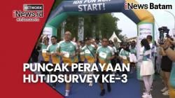 Meriahkan HUT Ke-3, IDSurvey Gelar Fun Run Di Batam