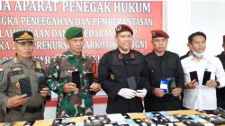 Jelang Nataru, Lapas Garut Gelar Razia Gabungan, Hasilnya Amankan Puluhan Handphone