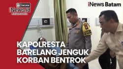 Kapolresta Barelang Jenguk Korban Bentrokan Rempang