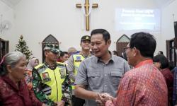 Bupati Lamongan Tinjau Gereja dan Pos Pengamanan Jelang Perayaan Natal 2024