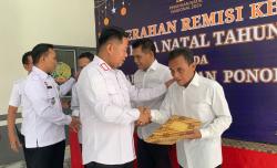 Napi Tipikor dan Narkotika di Rutan Ponorogo Dapat Remisi Natal