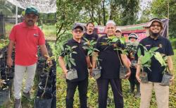 Ribuan Pohon di Tanam untuk Sukseskan Program Tahiroe Pj Gubernur di Aceh Singkil