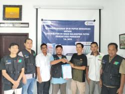 Distributor Pupuk Bersubsidi CV Sinar Malingping Putra Bersama Kios Resmi Menandatangani SPJB