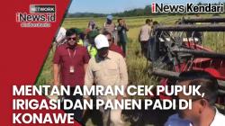 VIDEO: Mentan Amran Berkunjung di Konawe, Panen Padi, Cek Pupuk dan Irigasi