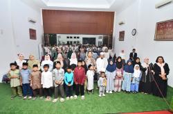 Wujud Syukur Akhir Tahun, KWP RU VI Gelar Potong Tumpeng, Doa Bersama dan Santuni 50 Anak Yatim