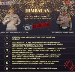 Jelang Pengantian Tahun, Polres Sumba Timur Himbau Warga untuk Tidak  Buat Acara di Jalanan