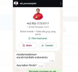 Edi Purwanto Imbau Hati-hati dengan Penipuan Mengatasnamakannya