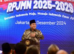 Presiden RI Prabowo Subianto Membuka Musrenbangnas 2025-2029