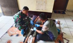 Sunat Gratis, Program Terbaru Satgas Perbatasan di Pos TNI Wini TTU