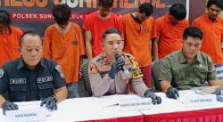 Polisi Ringkus 7 Tersangka Maling Motor di Sei Beduk, Batam