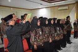 29 Pejabat Fungsional Bidang PUPR dan Penata Perijinan Dilantik