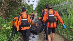 4 Hari Pencarian, Tim SAR Gabungan Berhasil Temukan Anak Tenggelam di Sungai Poting Brebes