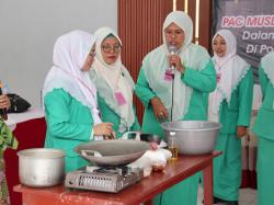 Warga Binaan Perempuan di Rutan Gresik Antusias Belajar Tata Boga