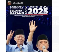 Gubernur Jambi Al Haris Sampaikan Pesan Ini Masuk Tahun Baru 2025