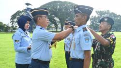 Danlanud Adi Soemarmo Marsma TNI Bambang Juniar Djatmiko Pimpin Apel Khusus Awal Tahun 2025