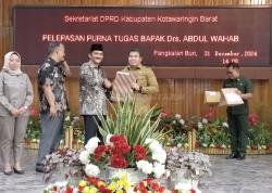 Sekwan DPRD Kobar Abdul Wahab Memasuki Masa Pensiun