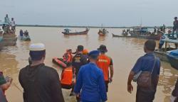 Dua Hari Pencarian di Sungai Batanghari, ABK Pengangkut Sawit Ditemukan