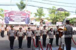 59 Personil Polres Bojonegoro, Mendapat Kenaikan Pangkat