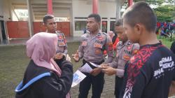 Polres Tasikmalaya Kota Sosialisasikan Penerimaan Siswa Baru SMA Taruna Kemala Bhayangkara di Dadaha