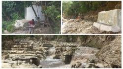 Toilet Umum dan Sejumlah Inventaris Terseret Banjir Bandang, Wisata Air Terjun Tanggedu Tetap Buka!