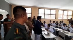 Kodim 0611/Garut Mulai Salurkan Program Makan Bergizi Gratis di SMPN 6