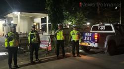 Blue Light Patrol, Upaya Sat Lantas Polres Polman Ciptakan Malam yang Aman dan Tertib