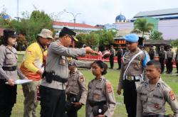 Bintara Remaja Angkatan 51 dan 52 Resmi Diterima di Polres Jayawijaya Melalui Tradisi Orientasi