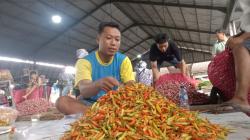 Harga Cabai di Pasar Ngemplak Tulungagung Melonjak Drastis