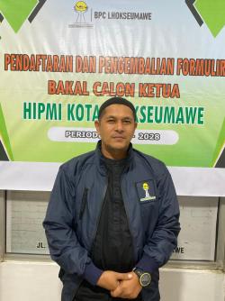 Tiga Calon Ketua Umum BPC HIPMI Kota Lhokseumawe Resmi Bertarung dalam Pemilihan Periode Mendatang