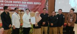 KPU Brebes Tetapkan Paramitha Widya Kusuma - Wurja Sebagai Bupati dan Wakil Bupati Brebes 2025-2030