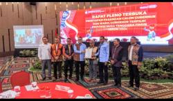 Rapat Pleno Terbuka KPU NTT, Melki Laka Lena dan Jhoni Asadoma Menang Pilgub 2024