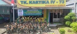 TK Kartika IV-73 Mendapat Kunjungan Ketua YKJ Kodam V Brawijaya, Tinjau kegiatan Anak di Kelas