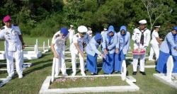 Peringati Hari Dharma Samudera, Lanal Lhokseumawe Ziarah ke Taman Makam Pahlawan