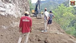 Pasca Longsor, Jalan 4 Desa di Kalumpang Mamuju Kembali Terbuka