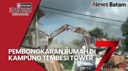 Ratusan Rumah di Tembesi Tower Dibongkar Tim Terpadu