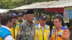 Menteri PU Mersepon Warga Perbaiki Daerah Irigasi Sungai Gung Kabupaten Tegal