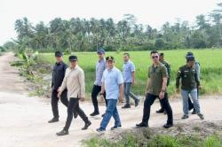 Wamendagri Sebut Saluran Irigasi Pertanian Tanjung Lago Banyuasin Mengalami Kedangkalan