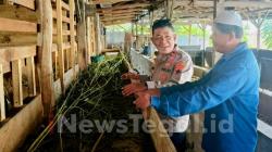 Polisi di Kota Tegal Edukasi Peternak Soal PMK