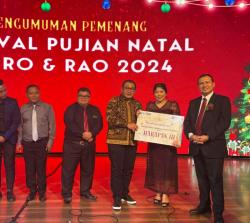 PKK BO Rantauprapat Raih Juara Harapan III Festival Pujian Natal