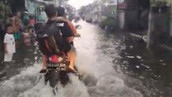 Puluhan Rumah di Kota Kediri Terendam Banjir