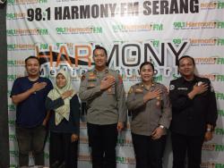 Biro SDM Polda Banten Gelar Talkshow di Radio, Sosialisasi Penerimaan Siswa SIPSS Tahun 2025