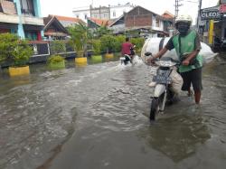 Hujan Lebat, Sejumlah Wilayah di Sidoarjo Tergenang Air