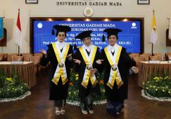 UGM Kukuhkan 3 Guru Besar Fakultas Kedokteran Gigi